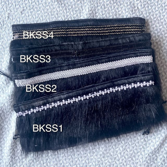 fur coat ブラックSS
